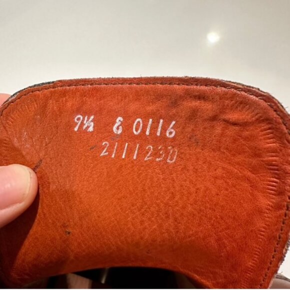 Allen Edmonds Dalton Boot 9.5 E - Picture 6 of 8